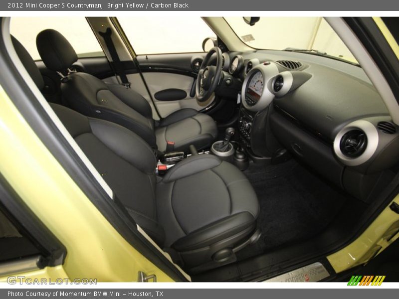 Bright Yellow / Carbon Black 2012 Mini Cooper S Countryman