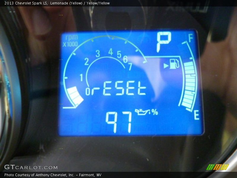 Lemonade (Yellow) / Yellow/Yellow 2013 Chevrolet Spark LS