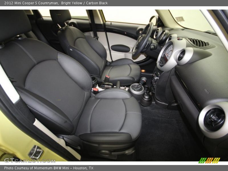 Bright Yellow / Carbon Black 2012 Mini Cooper S Countryman