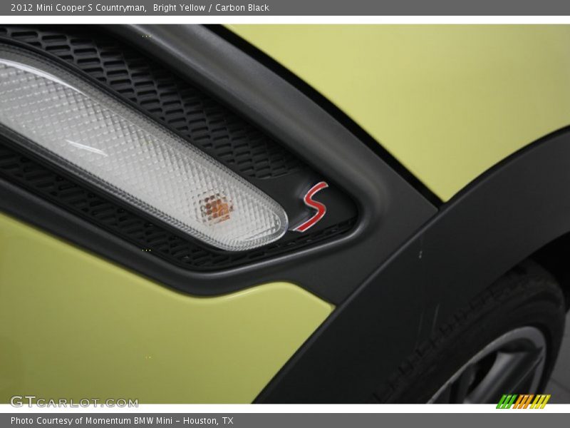 Bright Yellow / Carbon Black 2012 Mini Cooper S Countryman