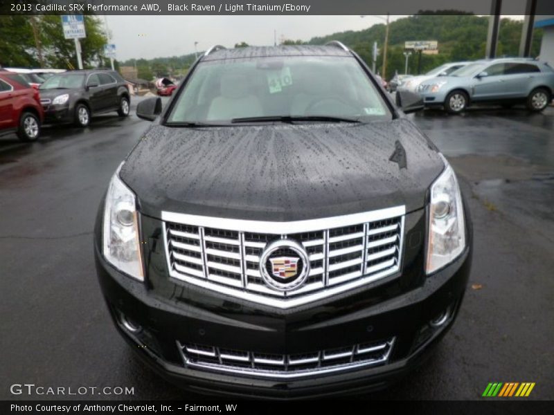 Black Raven / Light Titanium/Ebony 2013 Cadillac SRX Performance AWD