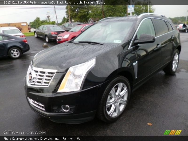 Black Raven / Light Titanium/Ebony 2013 Cadillac SRX Performance AWD