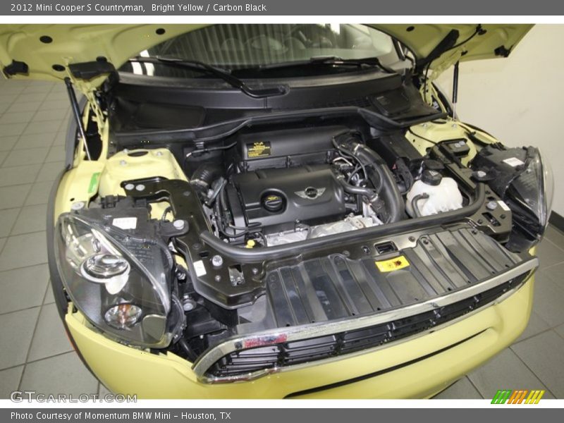 Bright Yellow / Carbon Black 2012 Mini Cooper S Countryman
