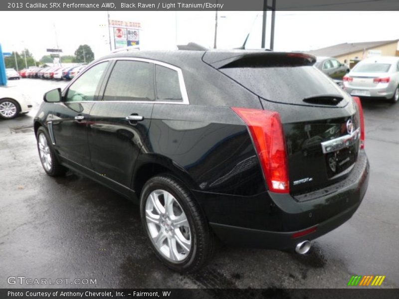 Black Raven / Light Titanium/Ebony 2013 Cadillac SRX Performance AWD