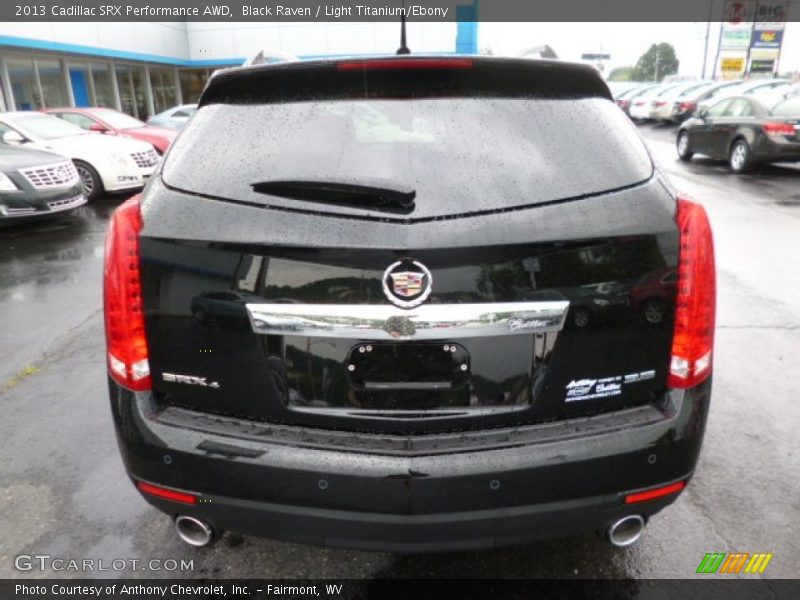 Black Raven / Light Titanium/Ebony 2013 Cadillac SRX Performance AWD