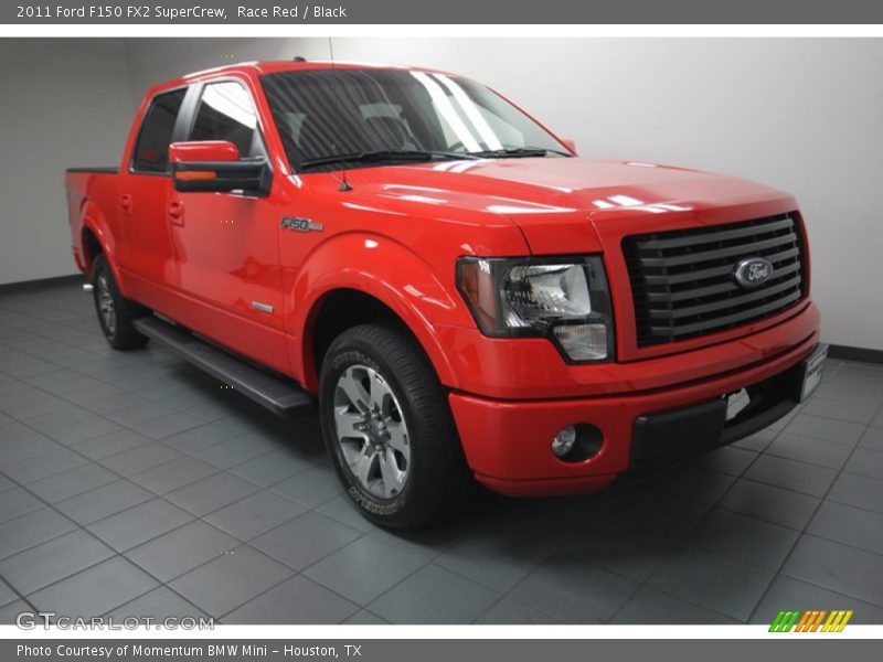 Race Red / Black 2011 Ford F150 FX2 SuperCrew