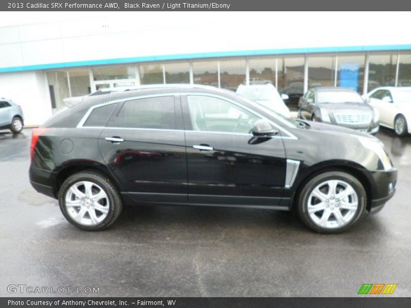 Black Raven / Light Titanium/Ebony 2013 Cadillac SRX Performance AWD