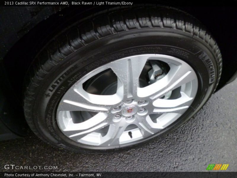 Black Raven / Light Titanium/Ebony 2013 Cadillac SRX Performance AWD