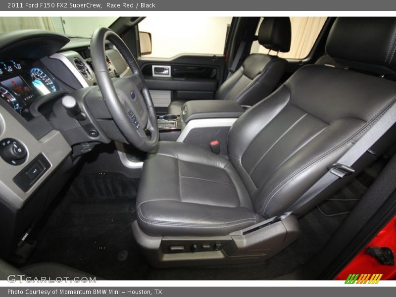 Race Red / Black 2011 Ford F150 FX2 SuperCrew