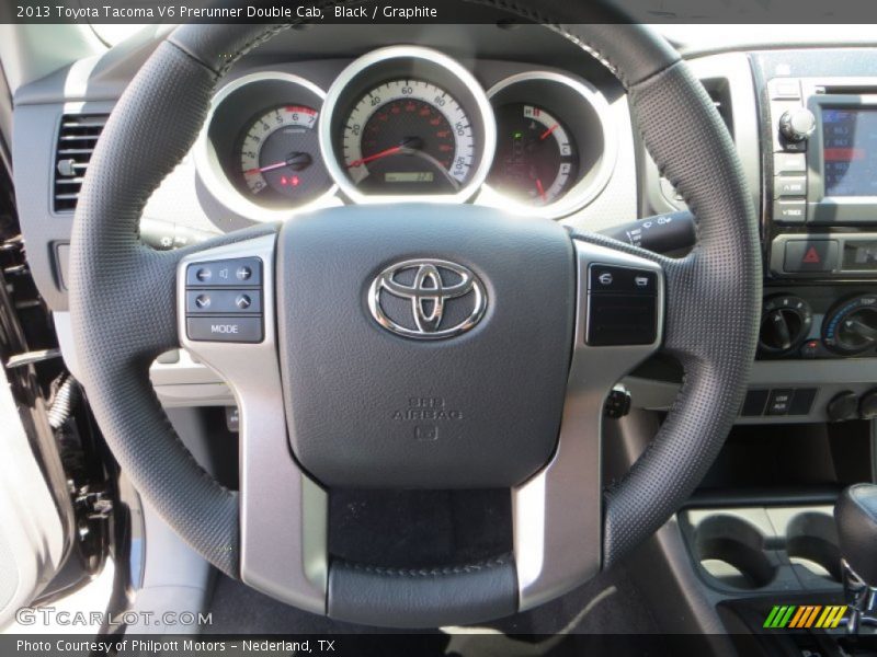 Black / Graphite 2013 Toyota Tacoma V6 Prerunner Double Cab