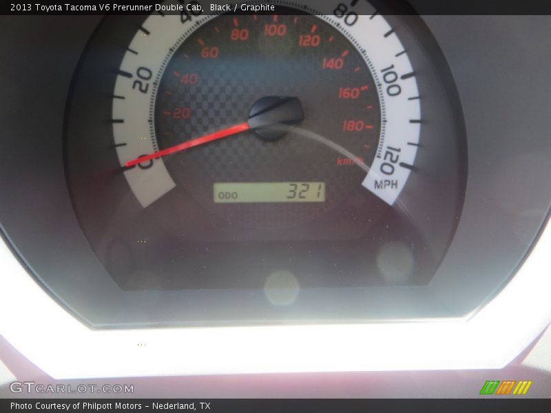 Black / Graphite 2013 Toyota Tacoma V6 Prerunner Double Cab