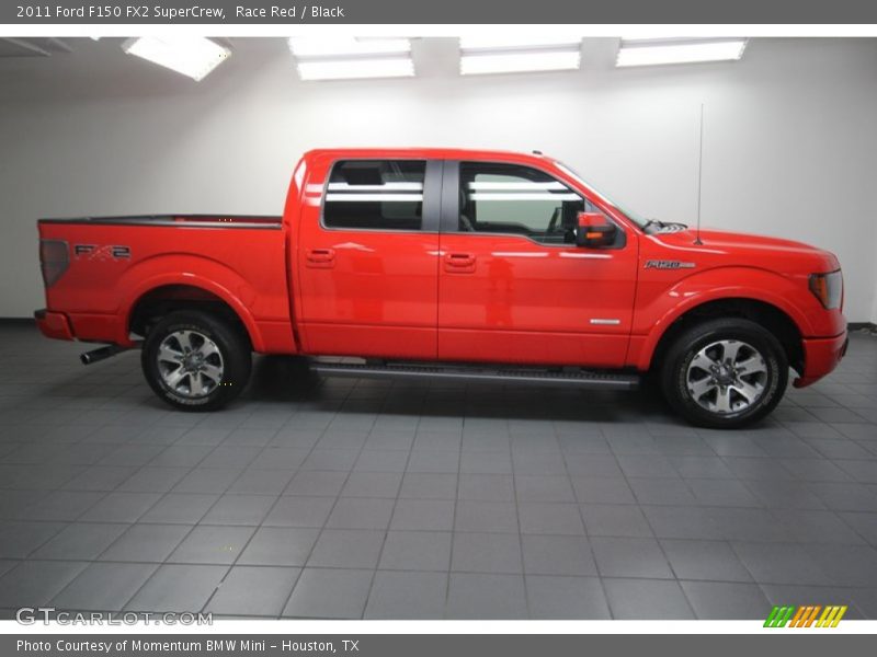 Race Red / Black 2011 Ford F150 FX2 SuperCrew