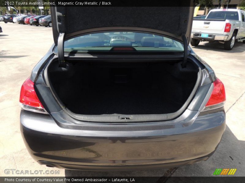 Magnetic Gray Metallic / Black 2012 Toyota Avalon Limited