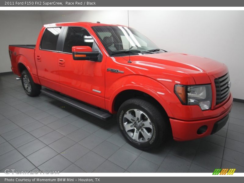 Race Red / Black 2011 Ford F150 FX2 SuperCrew
