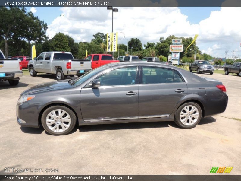 Magnetic Gray Metallic / Black 2012 Toyota Avalon Limited