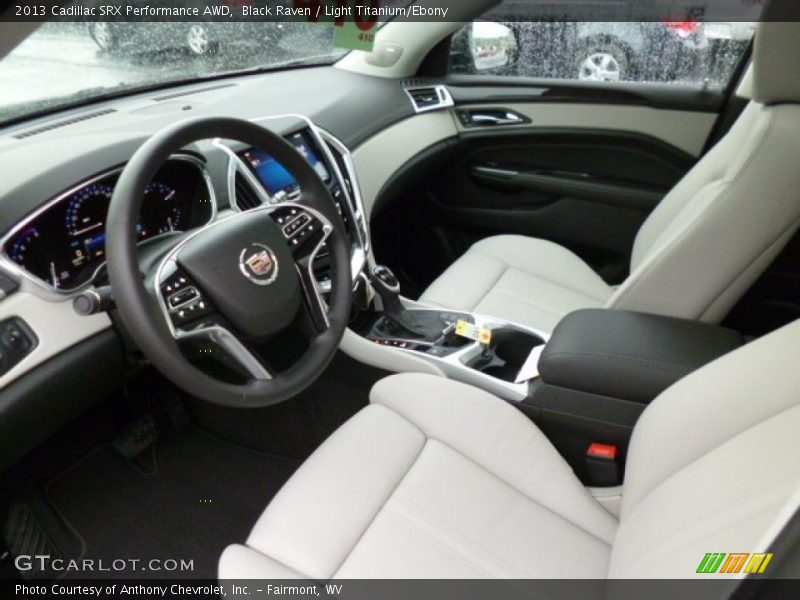 Black Raven / Light Titanium/Ebony 2013 Cadillac SRX Performance AWD