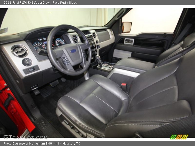Race Red / Black 2011 Ford F150 FX2 SuperCrew