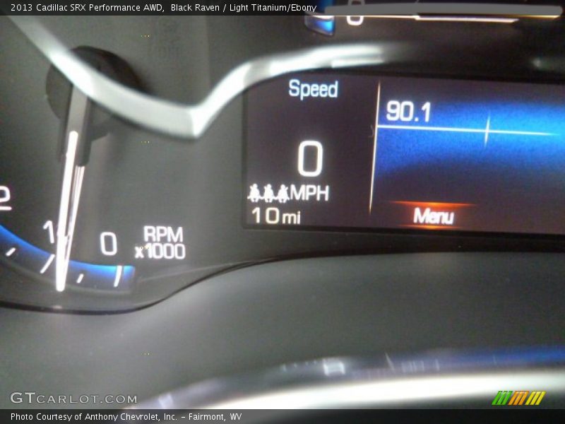 Black Raven / Light Titanium/Ebony 2013 Cadillac SRX Performance AWD
