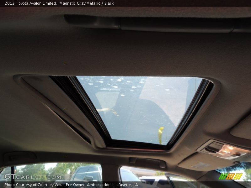 Magnetic Gray Metallic / Black 2012 Toyota Avalon Limited