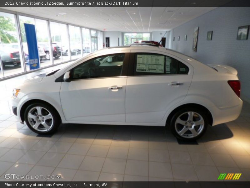  2013 Sonic LTZ Sedan Summit White
