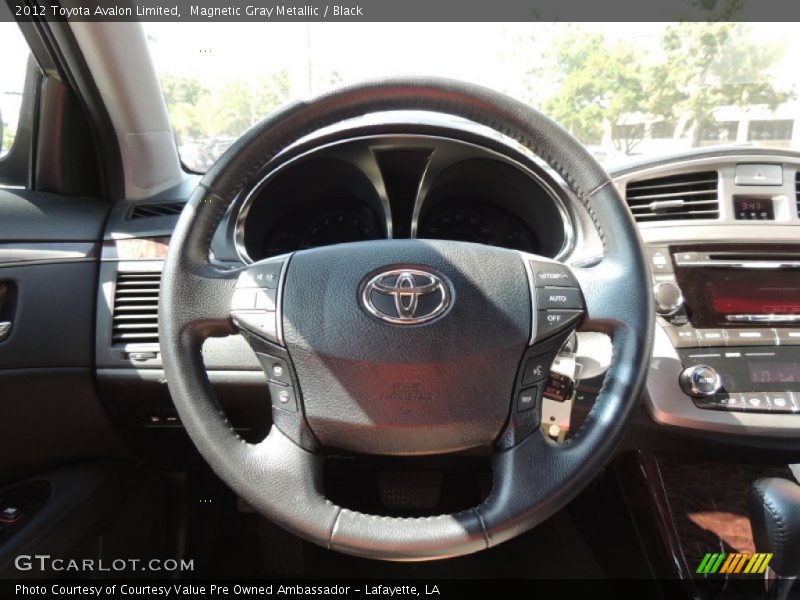 Magnetic Gray Metallic / Black 2012 Toyota Avalon Limited