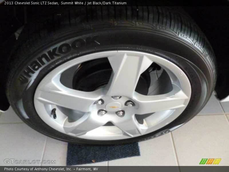  2013 Sonic LTZ Sedan Wheel
