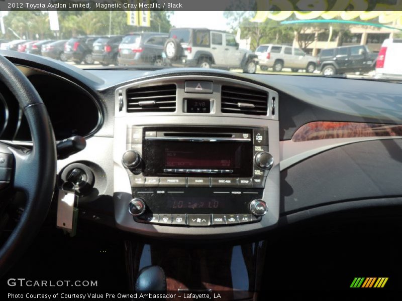 Magnetic Gray Metallic / Black 2012 Toyota Avalon Limited