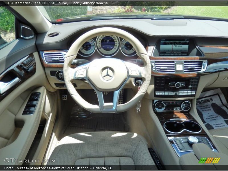 Black / Almond/Mocha 2014 Mercedes-Benz CLS 550 Coupe