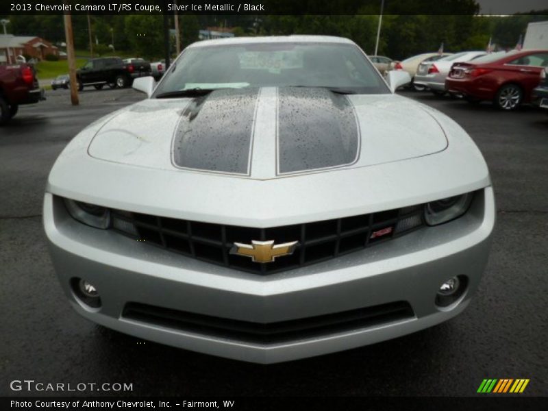 Silver Ice Metallic / Black 2013 Chevrolet Camaro LT/RS Coupe