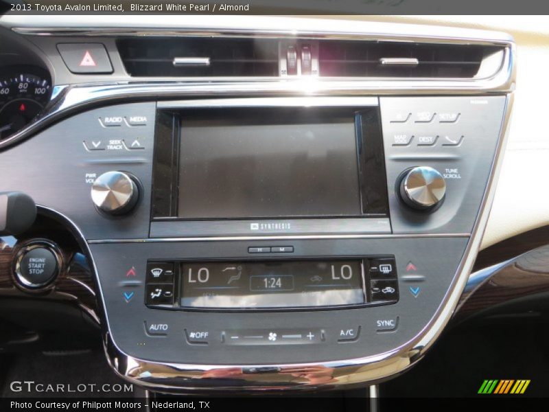 Blizzard White Pearl / Almond 2013 Toyota Avalon Limited
