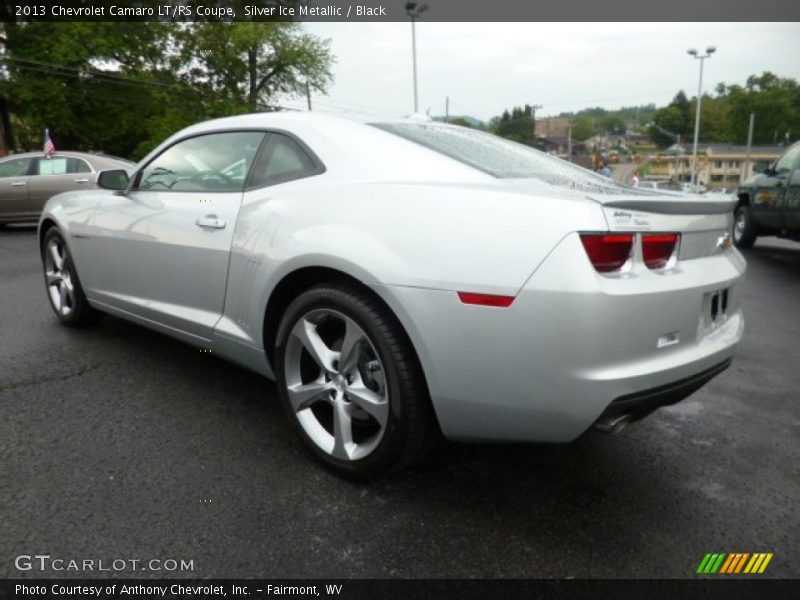 Silver Ice Metallic / Black 2013 Chevrolet Camaro LT/RS Coupe