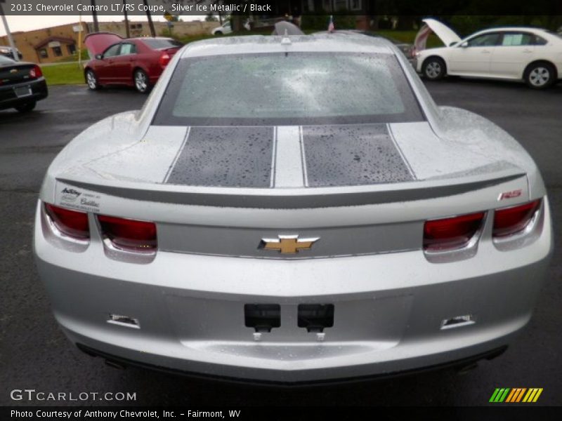 Silver Ice Metallic / Black 2013 Chevrolet Camaro LT/RS Coupe