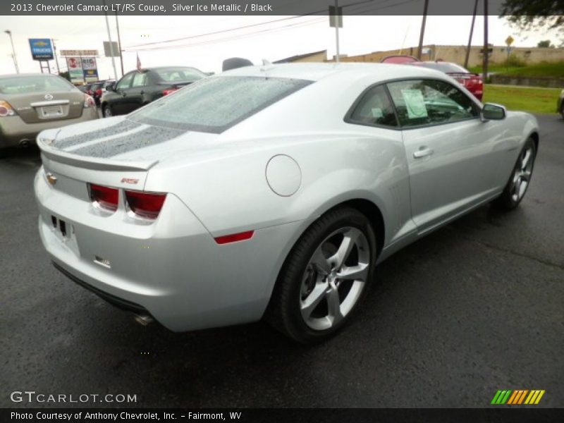 Silver Ice Metallic / Black 2013 Chevrolet Camaro LT/RS Coupe