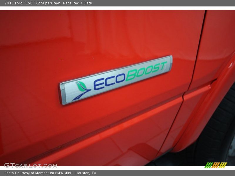 Race Red / Black 2011 Ford F150 FX2 SuperCrew
