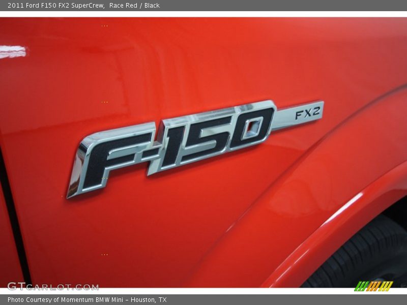Race Red / Black 2011 Ford F150 FX2 SuperCrew