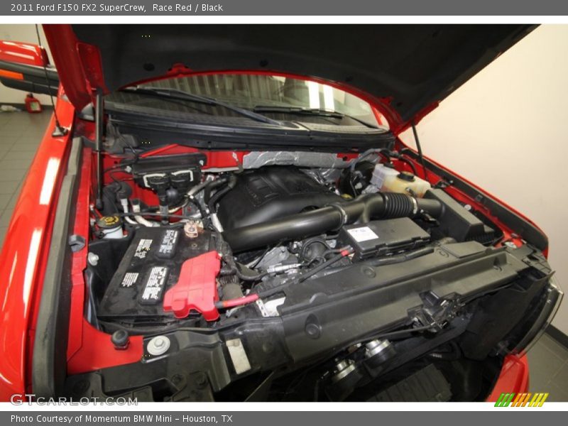 Race Red / Black 2011 Ford F150 FX2 SuperCrew