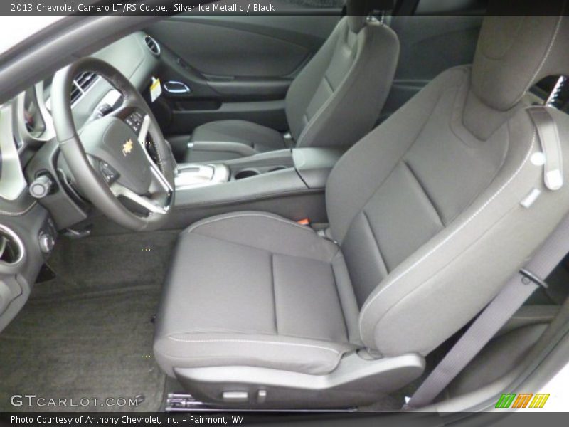 Silver Ice Metallic / Black 2013 Chevrolet Camaro LT/RS Coupe