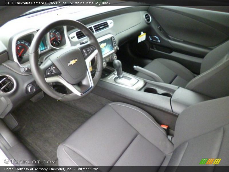 Silver Ice Metallic / Black 2013 Chevrolet Camaro LT/RS Coupe