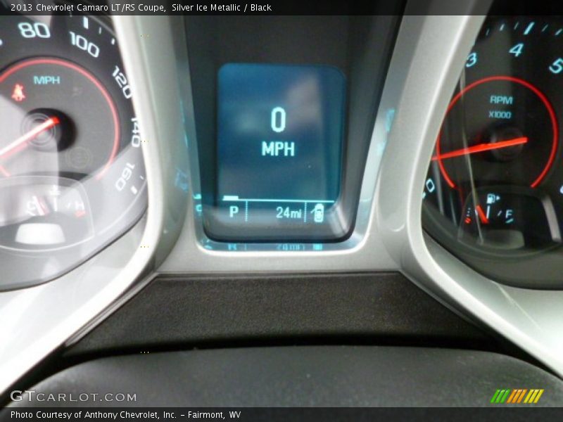 Silver Ice Metallic / Black 2013 Chevrolet Camaro LT/RS Coupe