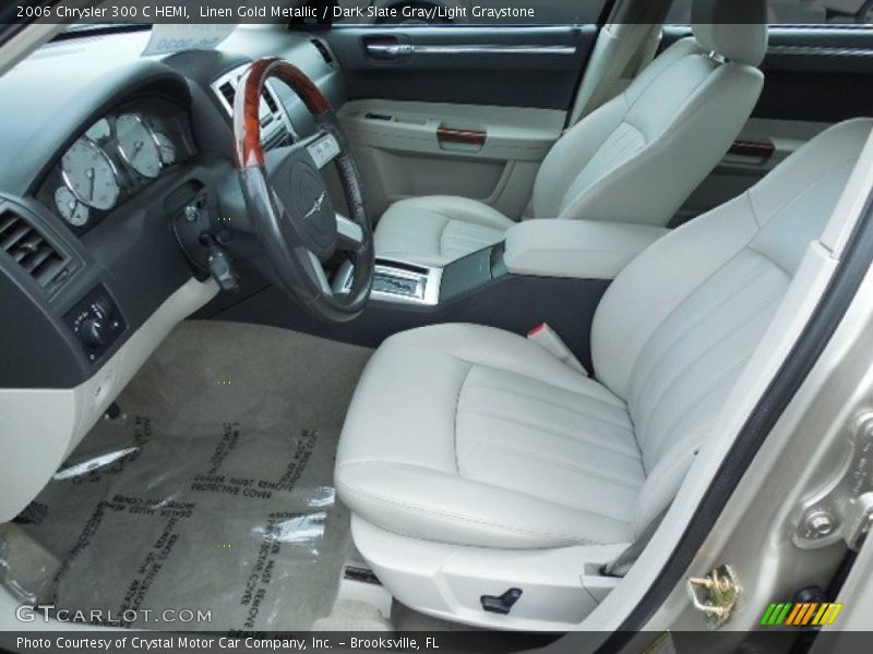 Linen Gold Metallic / Dark Slate Gray/Light Graystone 2006 Chrysler 300 C HEMI