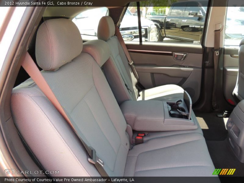 Cabo Bronze / Gray 2012 Hyundai Santa Fe GLS