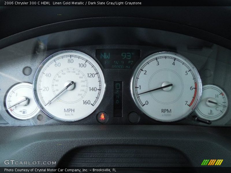 Linen Gold Metallic / Dark Slate Gray/Light Graystone 2006 Chrysler 300 C HEMI