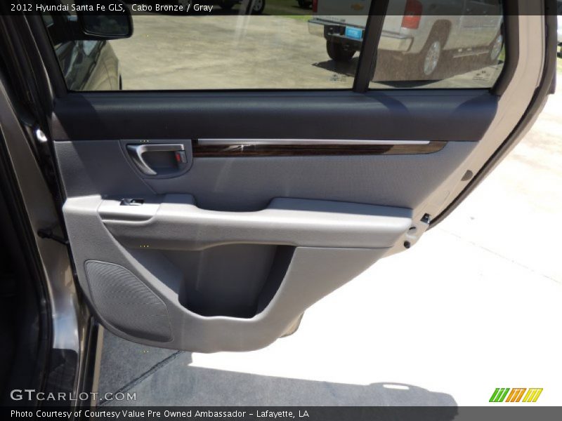 Cabo Bronze / Gray 2012 Hyundai Santa Fe GLS