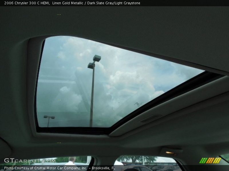 Linen Gold Metallic / Dark Slate Gray/Light Graystone 2006 Chrysler 300 C HEMI