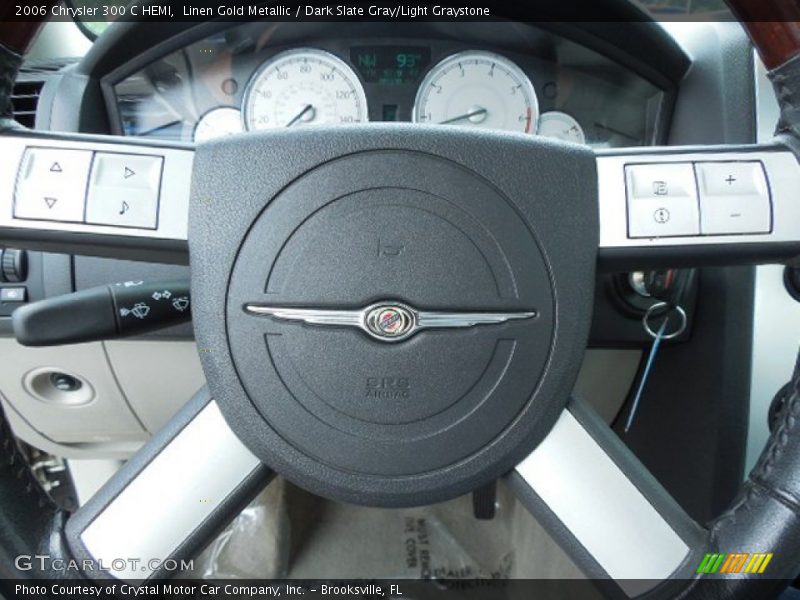 Linen Gold Metallic / Dark Slate Gray/Light Graystone 2006 Chrysler 300 C HEMI