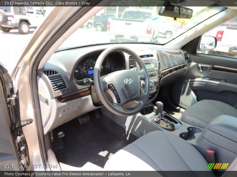 Cabo Bronze / Gray 2012 Hyundai Santa Fe GLS