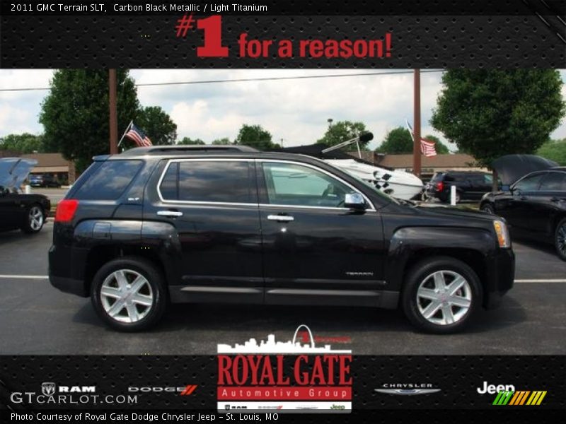 Carbon Black Metallic / Light Titanium 2011 GMC Terrain SLT