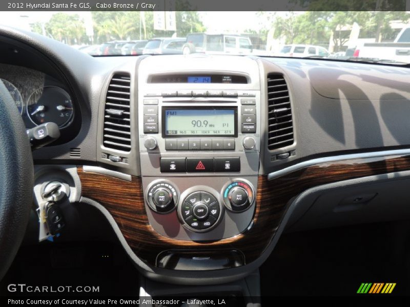 Cabo Bronze / Gray 2012 Hyundai Santa Fe GLS
