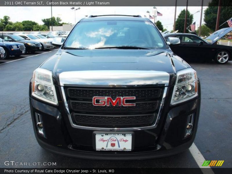 Carbon Black Metallic / Light Titanium 2011 GMC Terrain SLT