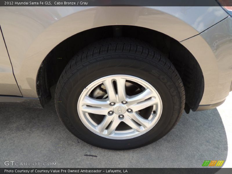 Cabo Bronze / Gray 2012 Hyundai Santa Fe GLS